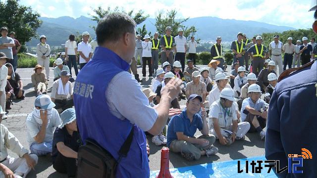 防災の日　箕輪町総合防災訓練