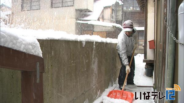 記録的な大雪　伊那ケーブルテレビの観測では５０センチ