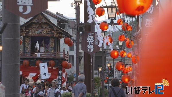 城下町にほおずき提灯　燈籠祭