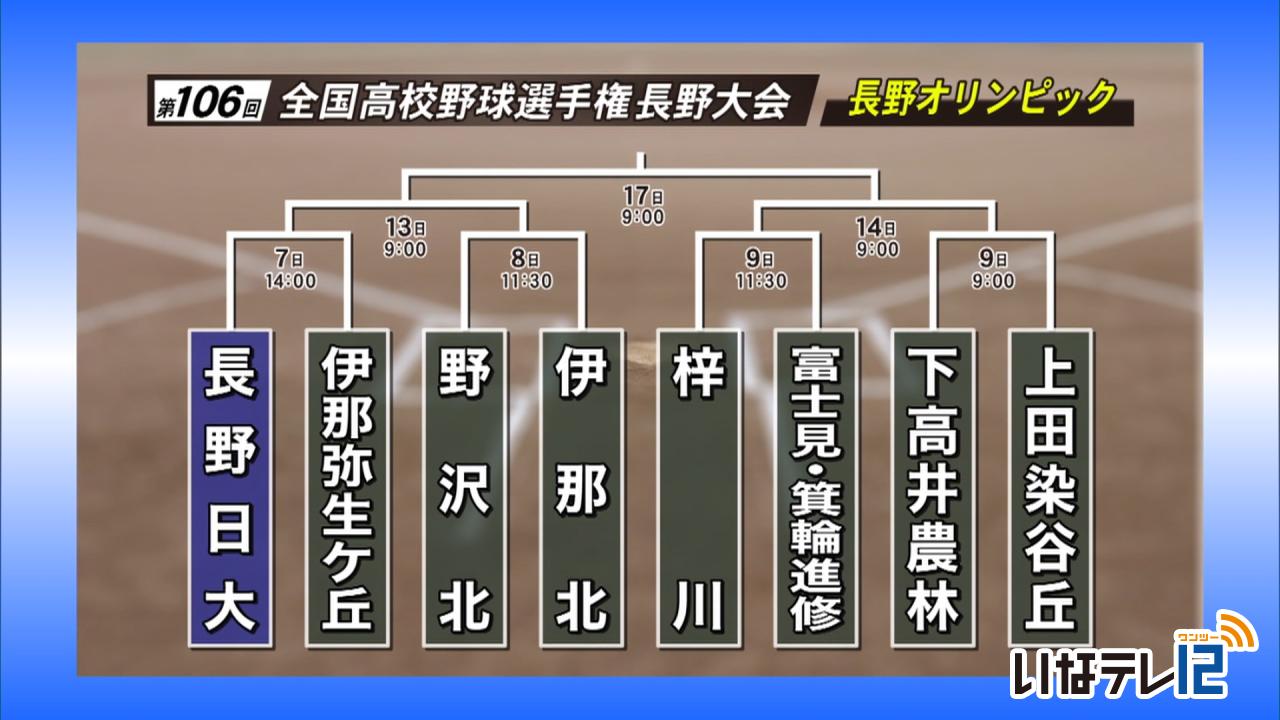 高校野球対戦相手決まる