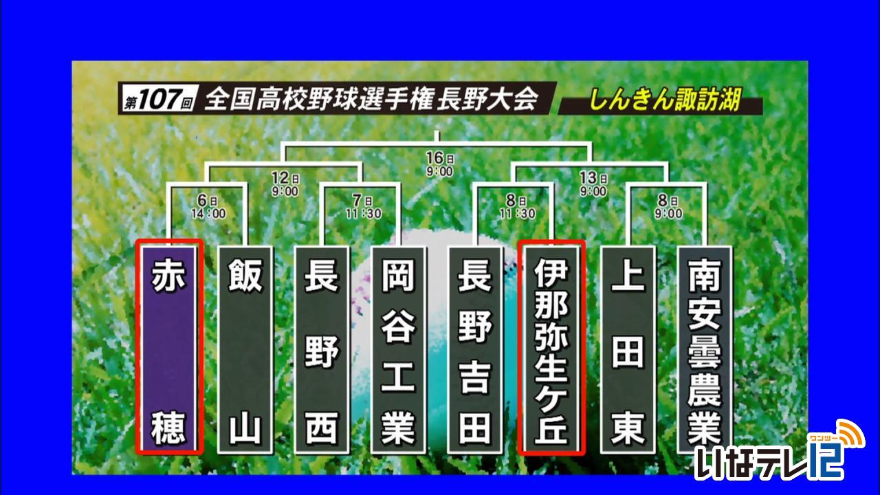 夏の高校野球対戦相手決まる