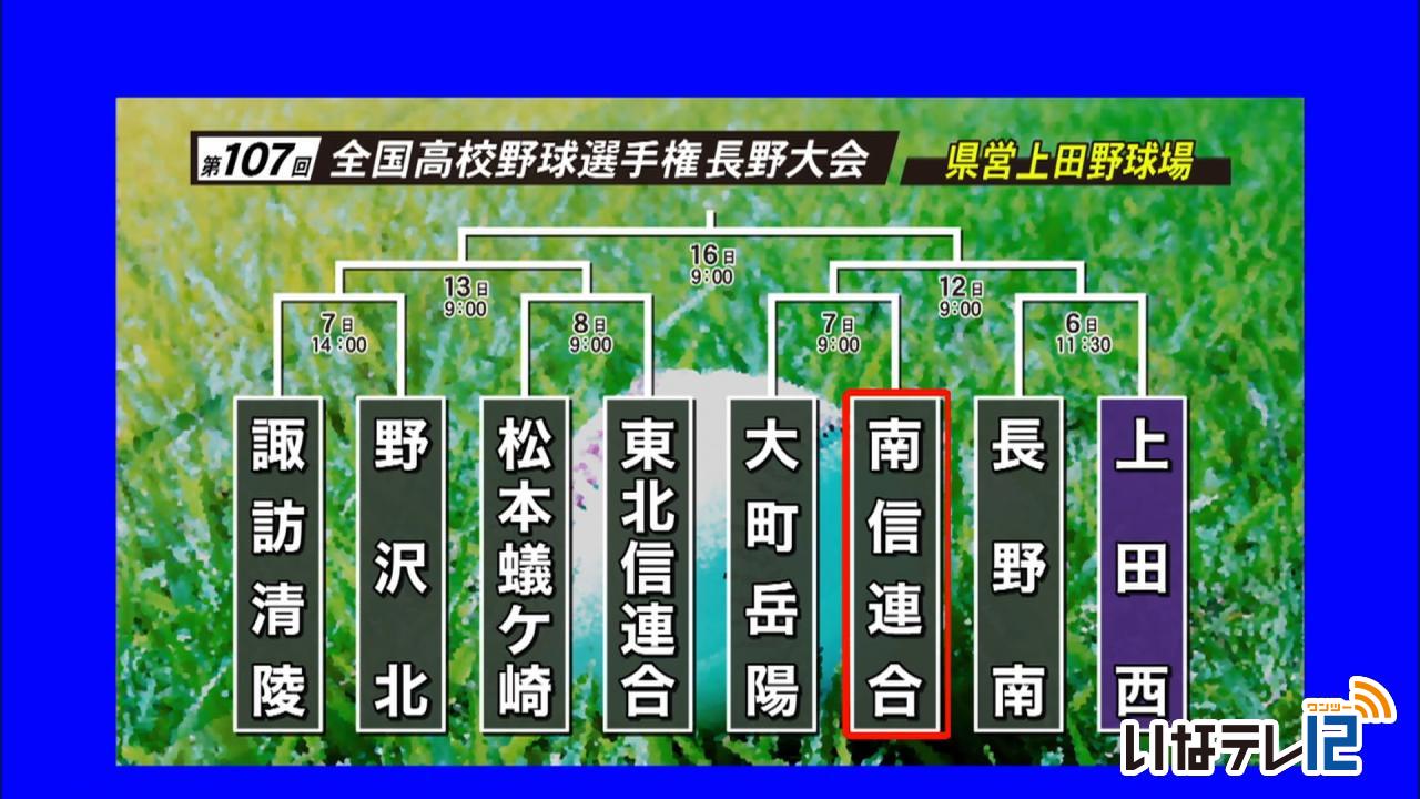 夏の高校野球対戦相手決まる