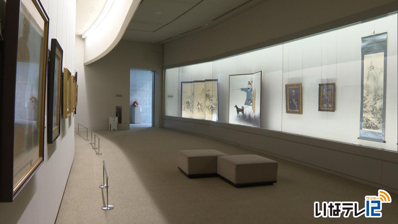伊那谷ゆかりの作家の収蔵作品展　信州高遠美術館で同時開催