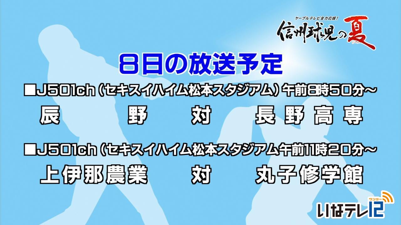  高校野球　上伊那勢試合結果