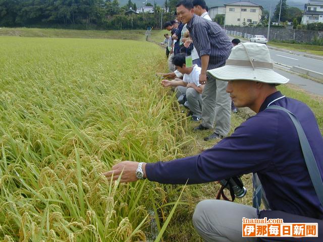 韓国の農業者グループがJA上伊那で研修視察