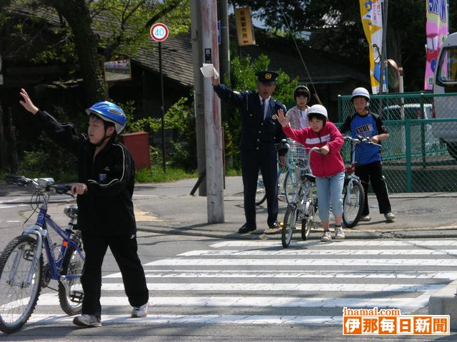 赤穂東小春の交通安全教室