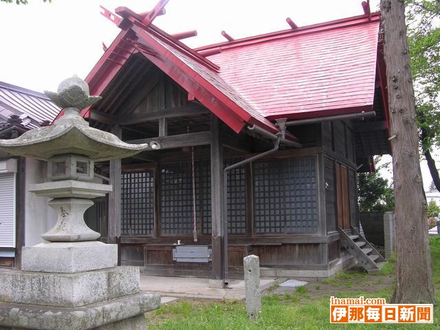 津島神社改修を計画