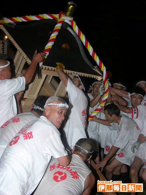 宮田村津島神社祇園祭、勇壮に本格的な夏の到来告げる