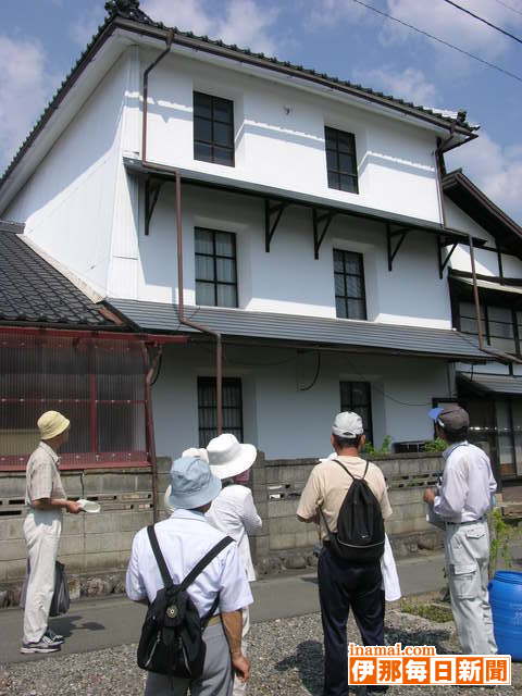 歴史詰まった宮田宿周辺を散策、公民館ふるさと発見講座