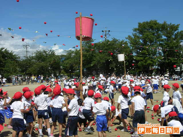 駒ケ根市5小学校で運動会