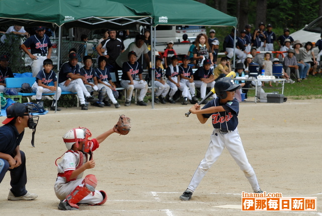 伊那・木曽地区少年野球大会　16チーム熱戦