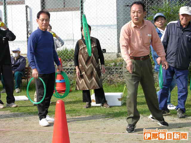 宮田村大原区運動会練習