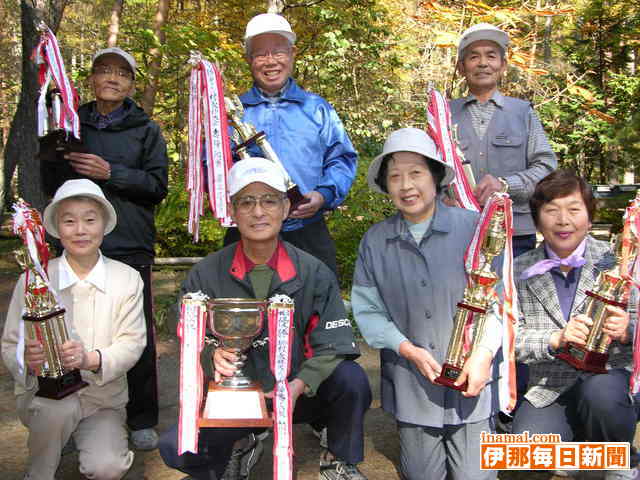 マレット村長杯、唐沢さん優勝