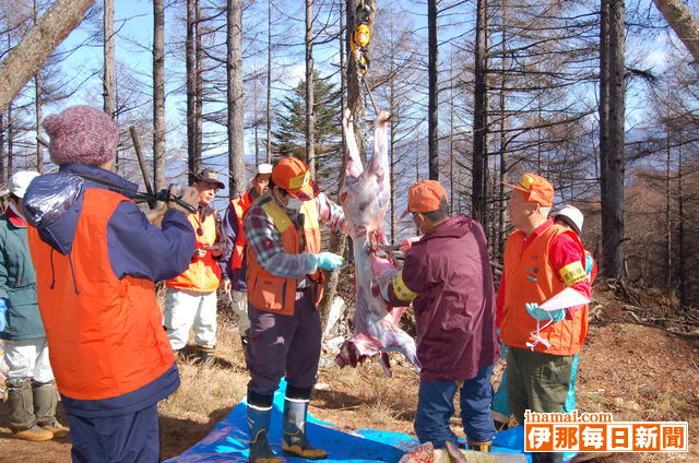 上伊那猟友会が県の「信州ジビエ衛生管理マニュアル」に関して県へ要請