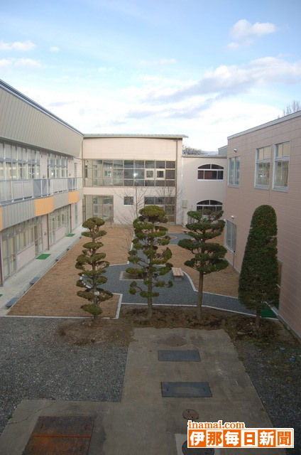 伊那西高校、老朽化に伴う校舎の建て替え完了