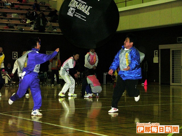 NAGANOキンボールウインターカップ2008兼第7回駒ケ根市キンボール大会