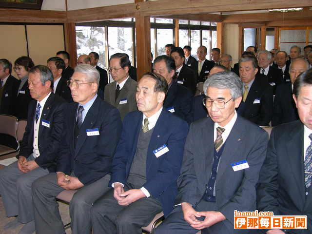 駒ケ根ライオンズクラブ座禅例会