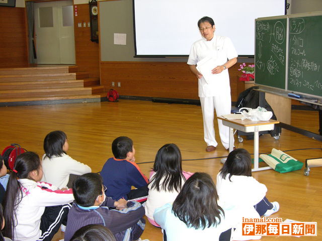 輪南小学校で薬物乱用防止学習会