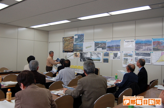 信州伊那アルプス街道推進協議会が景観育成住民協定地区を対象とした勉強会を開催