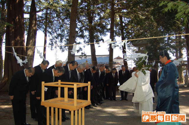 姫宮神社で祈念祭