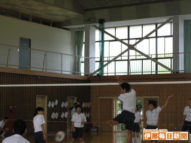 飯島中が球技クラスマッチ