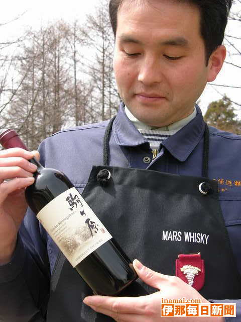 特産山ぶどうワインに「樽熟成2005」誕生
