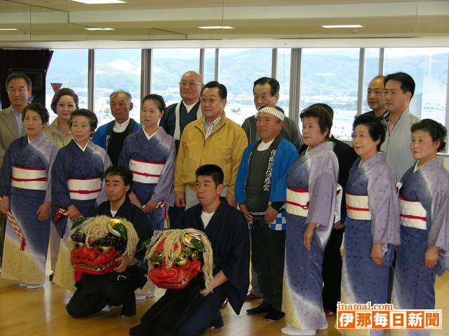 韓国・南原市長が伊那の文化団体と交流