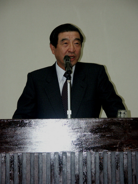 花王の前会長後藤さんが講演、駒ヶ根市経営講座