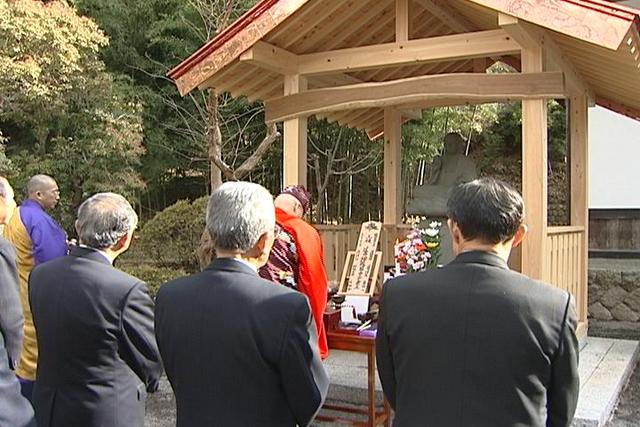 箕輪町有形文化財「延命地蔵尊」の移転工事開眼・完成