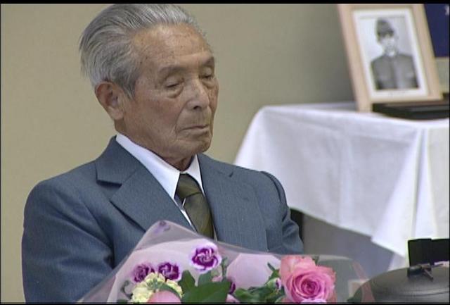 高齢者叙勲を受賞した加藤さんを祝う祝賀会