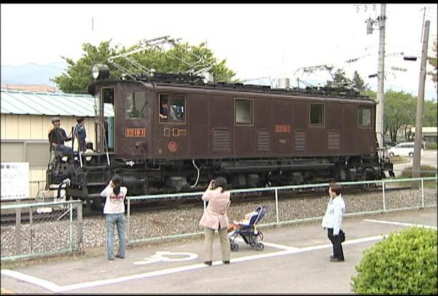 電気機関車内部公開