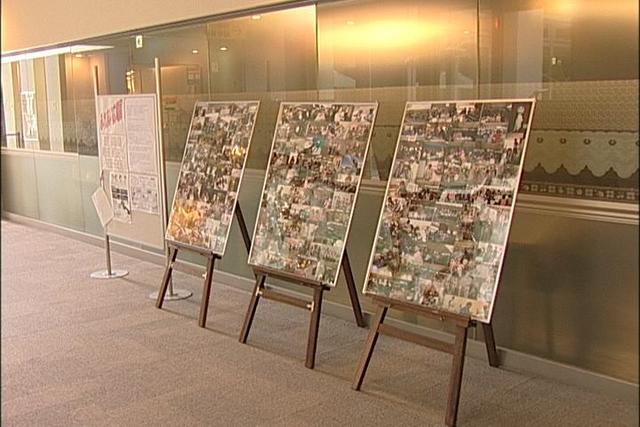 ふれあい広場の展示