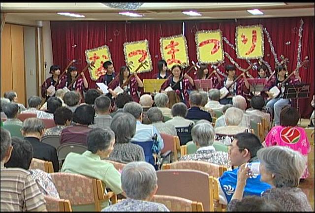 グレイスフル箕輪で夏祭り