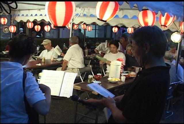 西町伊那部で納涼祭