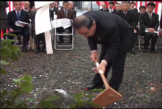 高遠町歴博収蔵庫安全祈願祭