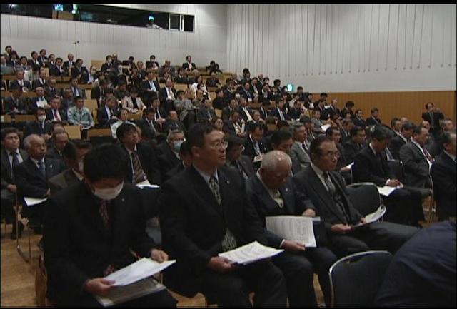 リニア説明会<br>ルート選定調査報告書早期提出の考え