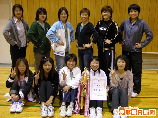しんでんが5連覇、活況の宮田村女子バレーリーグ戦が閉幕