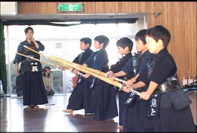 伊那少年剣道クラブ鏡開き