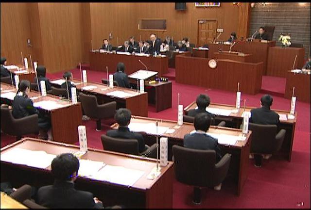 箕輪町中学生模擬議会