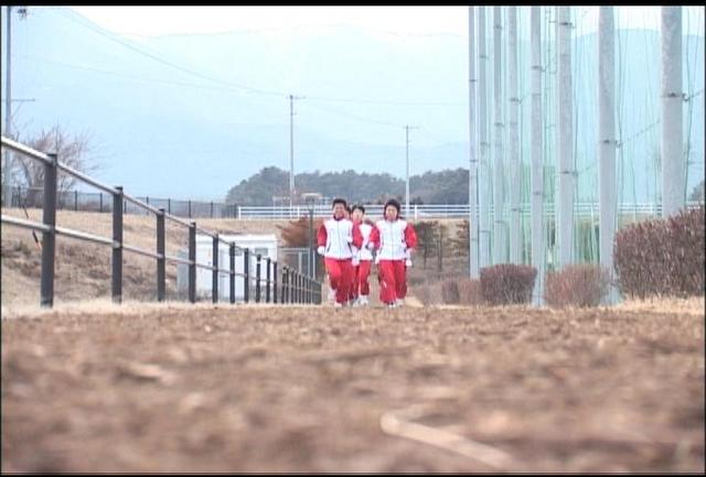 周回コース完成でランナー試走