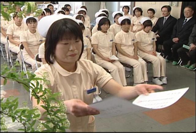 上伊那医師会附属准看護学院　卒業式