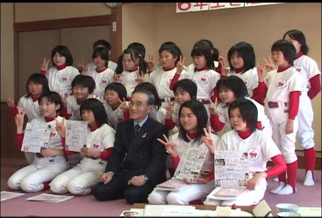 アルプスい～なちゃんソフトボールクラブ　6年生を送る会