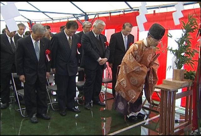 箕輪町地域スポーツセンター安全祈願祭