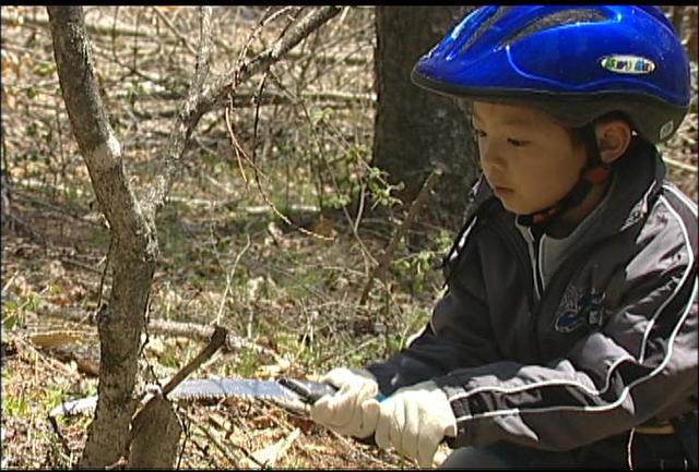 そまっこクラブ間伐作業