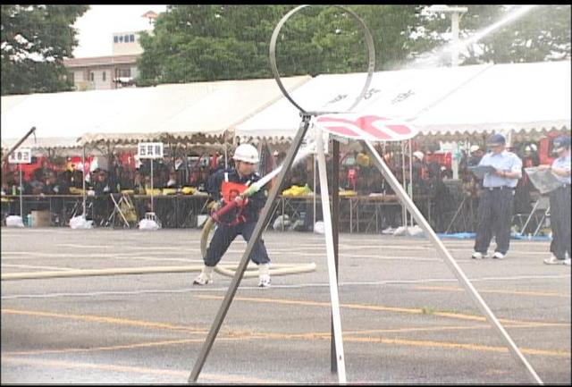 伊那市消防団ポンプ操法・ラッパ吹奏大会