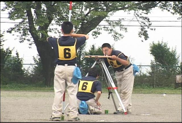 農業クラブ県大会測量競技