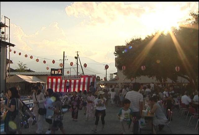 伊那市日影公民館で納涼祭