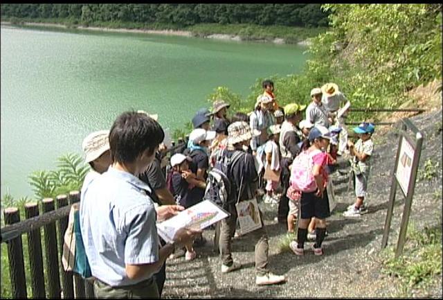 伊那市長谷の地質について学ぶ