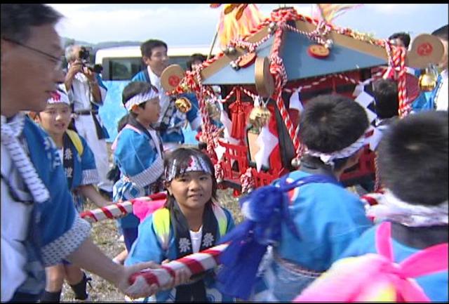 北福地例大祭　子供御輿