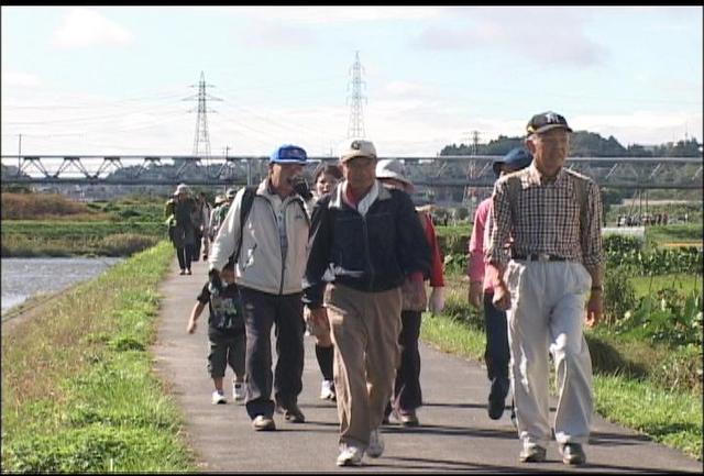 箕輪町で天竜健康ウォーク